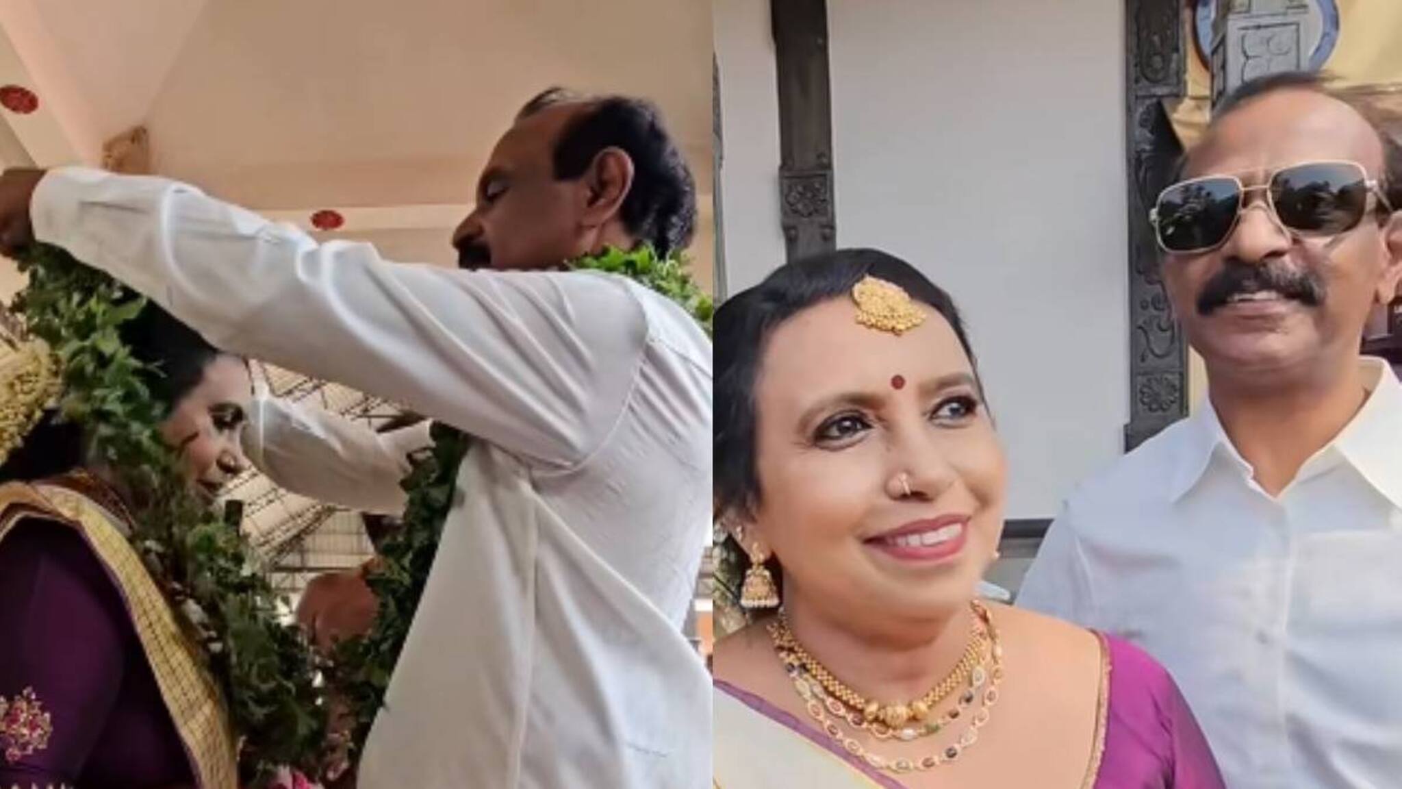 നാൽപതുവർ‌ഷത്തെ പ്രണയത്തിനൊടുവിൽ മക്കൾ മുൻകൈയെടുത്ത് രശ്മിക്കും ജയപ്രകാശിനും വിവാഹം