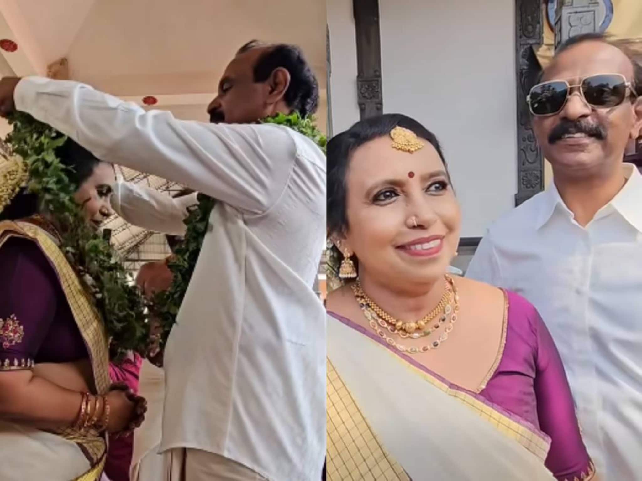 നാൽപതുവർഷത്തെ പ്രണയത്തിനൊടുവിൽ മക്കൾ മുൻകൈയെടുത്ത് രശ്മിക്കും ജയപ്രകാശിനും വിവാഹം നാൽപതുവർഷത്തെ പ്രണയത്തിനൊടുവിൽ മക്കൾ മുൻകൈയെടുത്ത് രശ്മിക്കും ജയപ്രകാശിനും വിവാഹം