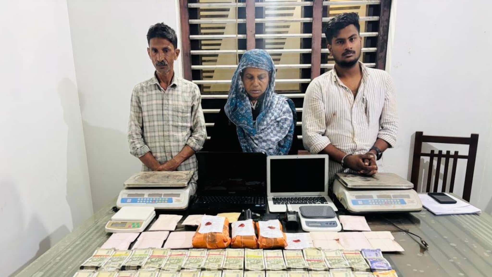 മലപ്പുറം തേഞ്ഞിപ്പലത്ത് ഒരുകോടിയുടെ MDMA പിടികൂടി; ദമ്പതികളടക്കം മൂന്ന് പേർ അറസ്റ്റിൽ