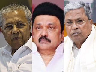 പിണറായി വിജയന്‍, എം.കെ. സ്റ്റാലിന്‍, സിദ്ധരാമയ്യ