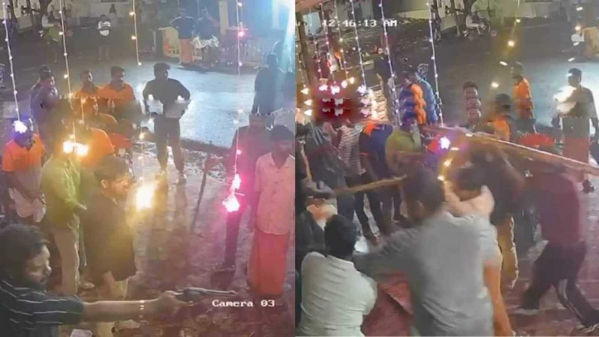 ആലപ്പുഴ ക്ഷേത്രോത്സവത്തിനിടെ ഗുണ്ടകള്‍ ഏറ്റുമുട്ടി; എയർ പിസ്റ്റൾ ഉപയോഗിച്ച് വെടിവെപ്പ്, 10 പേർക്ക് പരിക്ക്