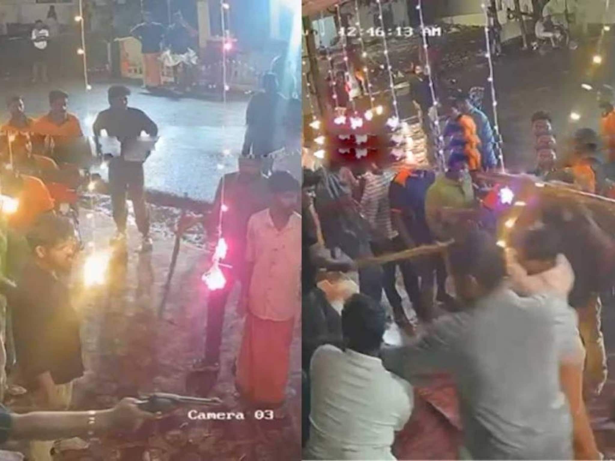 ആലപ്പുഴ ക്ഷേത്രോത്സവത്തിനിടെ ഗുണ്ടകള്‍ ഏറ്റുമുട്ടി; എയർ പിസ്റ്റൾ ഉപയോഗിച്ച് വെടിവെപ്പ്, 10 പേർക്ക് പരിക്ക്