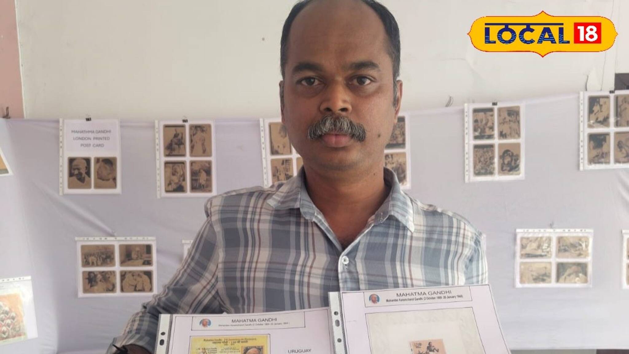 ഇനിയുമുണ്ട് രാജ്യങ്ങൾ, ഇനിയും വേണം ഗാന്ധി സ്റ്റാമ്പുകൾ; അപൂർവ്വ ശേഖരവുമായി കണ്ണൂർ സ്വദേശി