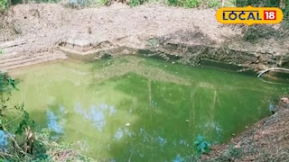 നവീകരണ പ്രവർത്തി നടക്കുന്ന കല്ലൂര്‍ മഹാവിഷ്ണു ക്ഷേത്രകുളം 