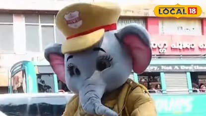 കണ്ണൂർ നഗരത്തിലെത്തിയ മോട്ടു