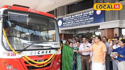  കെ.എസ്.ആര്‍.ടി.സി പുതിയ സര്‍വ്വീസ് സ്പീക്കർ ഫ്ലാഗോഫ് ചെയ്യുന്നു 