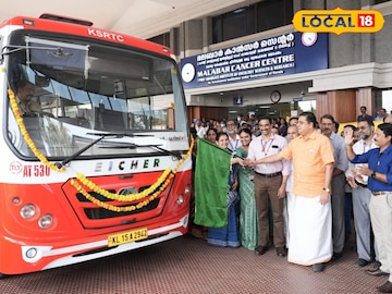  കെ.എസ്.ആര്‍.ടി.സി പുതിയ സര്‍വ്വീസ് സ്പീക്കർ ഫ്ലാഗോഫ് ചെയ്യുന്നു 