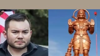 കാർലോസ് ടർഷ്യോസ്, ടെക്സസിലെ ഹനുമാൻ പ്രതിമ