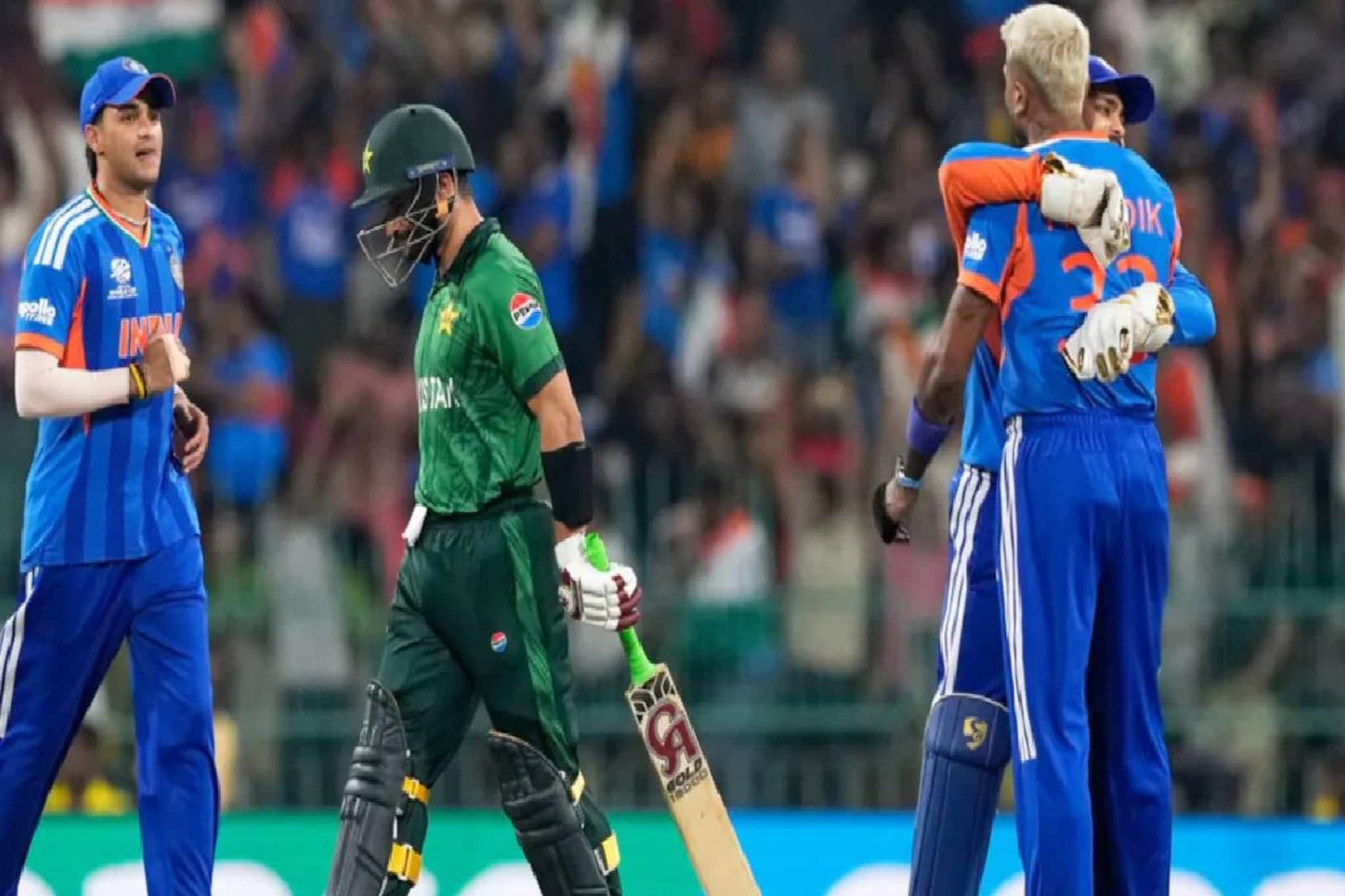 T20 World Cup | ഇന്ത്യൻ കലിപ്പിൽ ചാരമായി പാകിസ്ഥാൻ; കൊളംബോ ടി20യിൽ ഇന്ത്യയ്ക്ക് 61 റൺസിന്റെ ജയം T20 World Cup | ഇന്ത്യൻ കലിപ്പിൽ ചാരമായി പാകിസ്ഥാൻ; കൊളംബോ ടി20യിൽ ഇന്ത്യയ്ക്ക് 61 റൺസിന്റെ ജയം