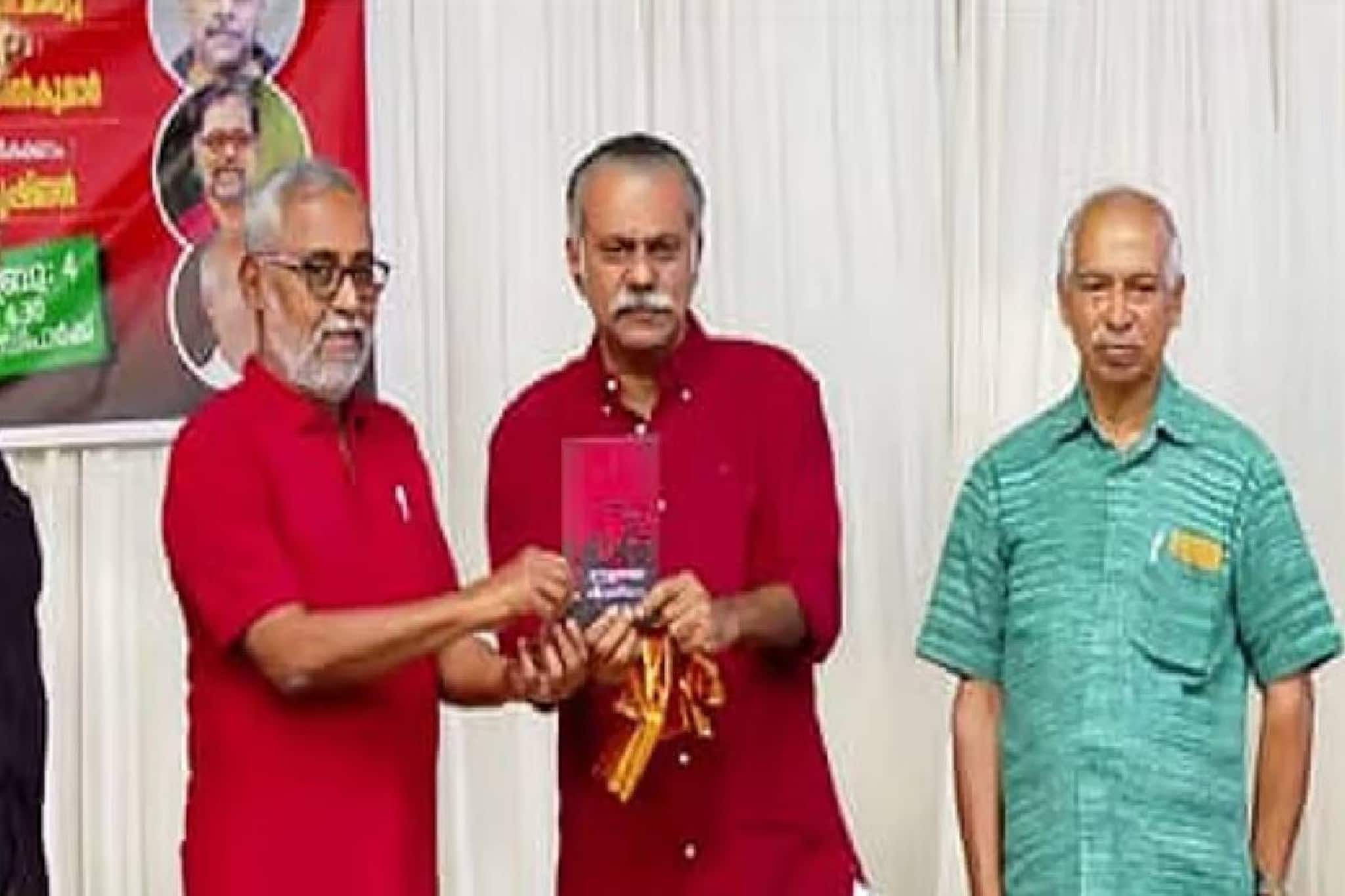 സിപിഎം പുറത്താക്കിയ കുഞ്ഞിക്കൃഷ്ണന്റെ പുറത്തിറങ്ങി; പ്രകാശനച്ചടങ്ങിൽ  നേതൃത്വത്തിനെതിരെ കടുത്ത വിമർശനം