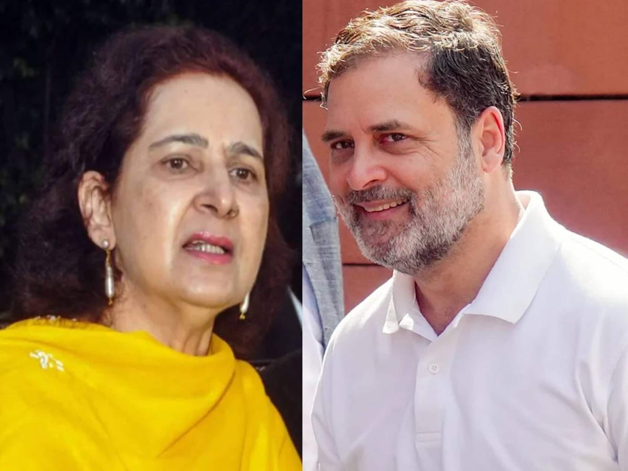 'രാഹുൽ ഗാന്ധി ആ കസേരയ്ക്ക് അർഹനല്ല; അദ്ദേഹത്തിന്റെേത് വെറും വാക്ക്': രൂക്ഷവിമർശനവുമായി നവ്ജോത് കൗർ സിദ്ധു 'രാഹുൽ ഗാന്ധി ആ കസേരയ്ക്ക് അർഹനല്ല; അദ്ദേഹത്തിന്റെേത് വെറും വാക്ക്': രൂക്ഷവിമർശനവുമായി നവ്ജോത് കൗർ സിദ്ധു