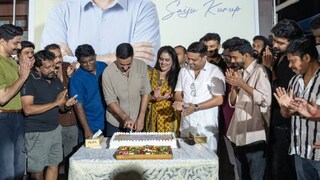 'ആരം' സിനിമയുടെ ലൊക്കേഷനിലെ ആഘോഷം