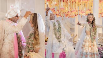 ശിഖർ ധവാനും സോഫി ഷൈനും വിവാഹിതരായി; ആശംസകളുമായി രോഹിത് ശർമയും സുരേഷ് റെയ്‌നയും