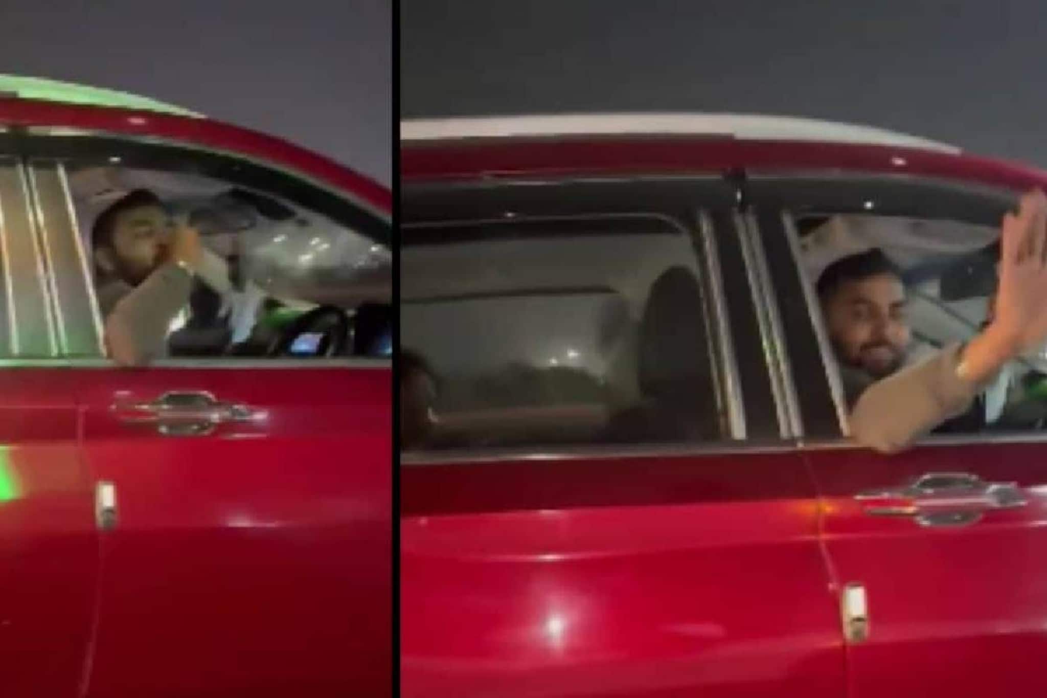 തൊട്ടടുത്ത കാറിലെ സ്ത്രീയ്ക്ക് ഡ്രൈവറുടെ ഫ്ലയിങ് കിസ്; ആദ്യം വൈറലായി, പിന്നെ അകത്തായി