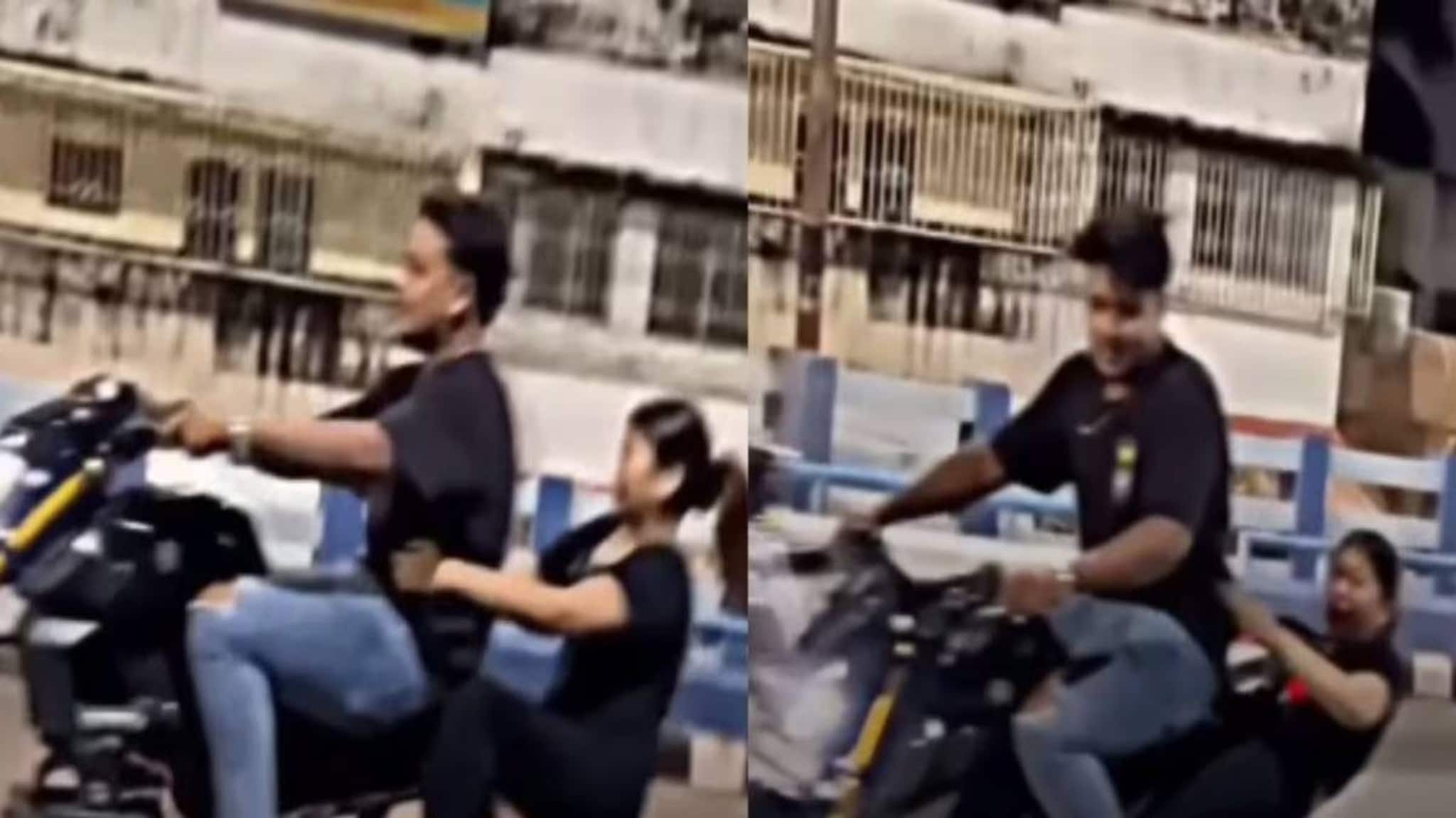 സുഹൃത്തിന്റെ 'ധൂം' സ്റ്റൈൽ ബൈക്ക് സ്റ്റണ്ട് പാളി; യുവതിക്ക് സ്വകാര്യ ഭാഗങ്ങളിൽ ഗുരുതര പരിക്ക്