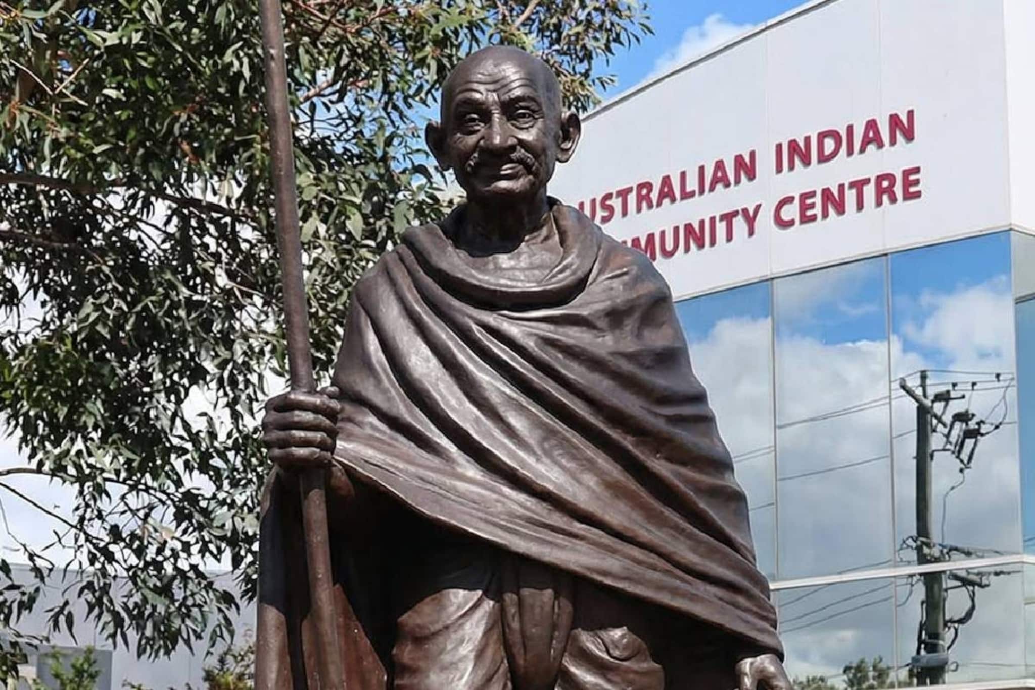 ഓസ്ട്രേലിയയിൽ ഗാന്ധി പ്രതിമ നശിപ്പിച്ചു; ശക്തമായി അപലപിച്ച് ഇന്ത്യ