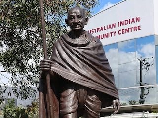 മെൽബണിൽ ഗാന്ധി പ്രതിമ നശിപ്പിച്ചു