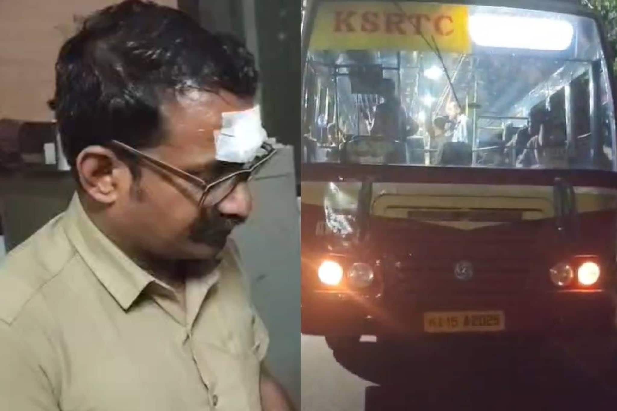 കൊല്ലത്ത് ഫുട്ബോർഡില് നിന്ന് കയറിനിൽക്കാൻ ആവശ്യപ്പെട്ട കണ്ടക്ടറുടെ മുഖത്ത് യാത്രക്കാരൻ കടിച്ചു കൊല്ലത്ത് ഫുട്ബോർഡില് നിന്ന് കയറിനിൽക്കാൻ ആവശ്യപ്പെട്ട കണ്ടക്ടറുടെ മുഖത്ത് യാത്രക്കാരൻ കടിച്ചു