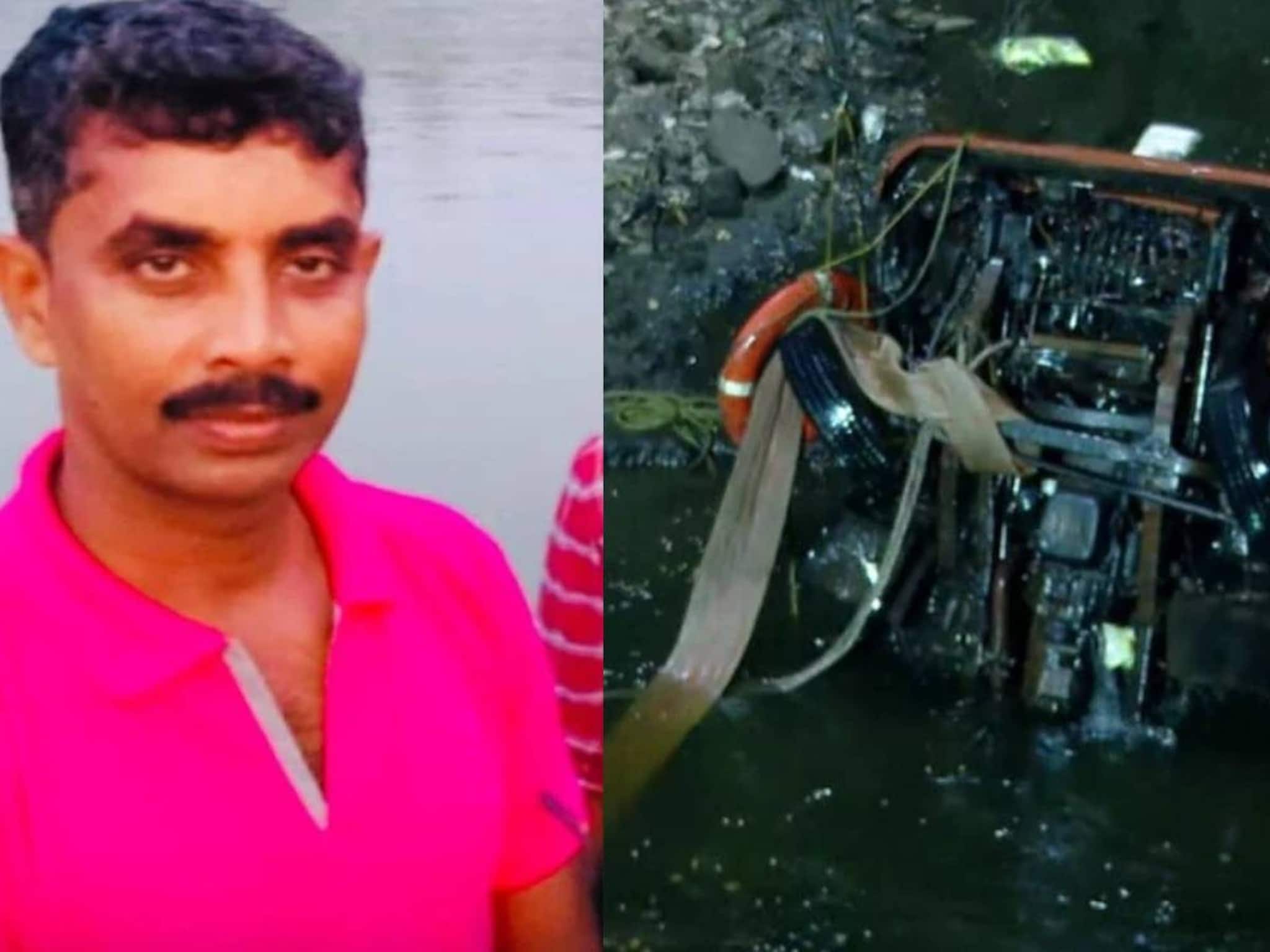 മലപ്പുറത്ത് 7 മണിക്കൂര്‍ രക്ഷാപ്രവര്‍ത്തനം വിഫലം; വെള്ളക്കെട്ടിൽ മറിഞ്ഞ ലോറിയിൽ മുസ്തഫയുടെ മൃതദേഹം കണ്ടെത്തി