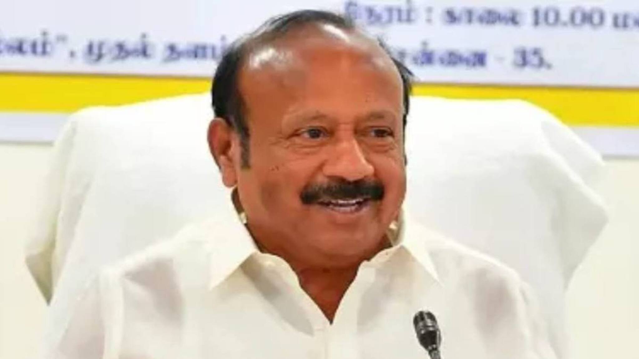 'ഉത്തരേന്ത്യക്കാർ ഹിന്ദി മാത്രം പഠിച്ച് പാനിപൂരി വിൽക്കുന്നു, തമിഴർ വിദേശങ്ങളിൽ ഉന്നതജോലി നേടുന്നു': വിവാദ പരാമർശവുമായി തമിഴ്‌നാട് മന്ത്രി