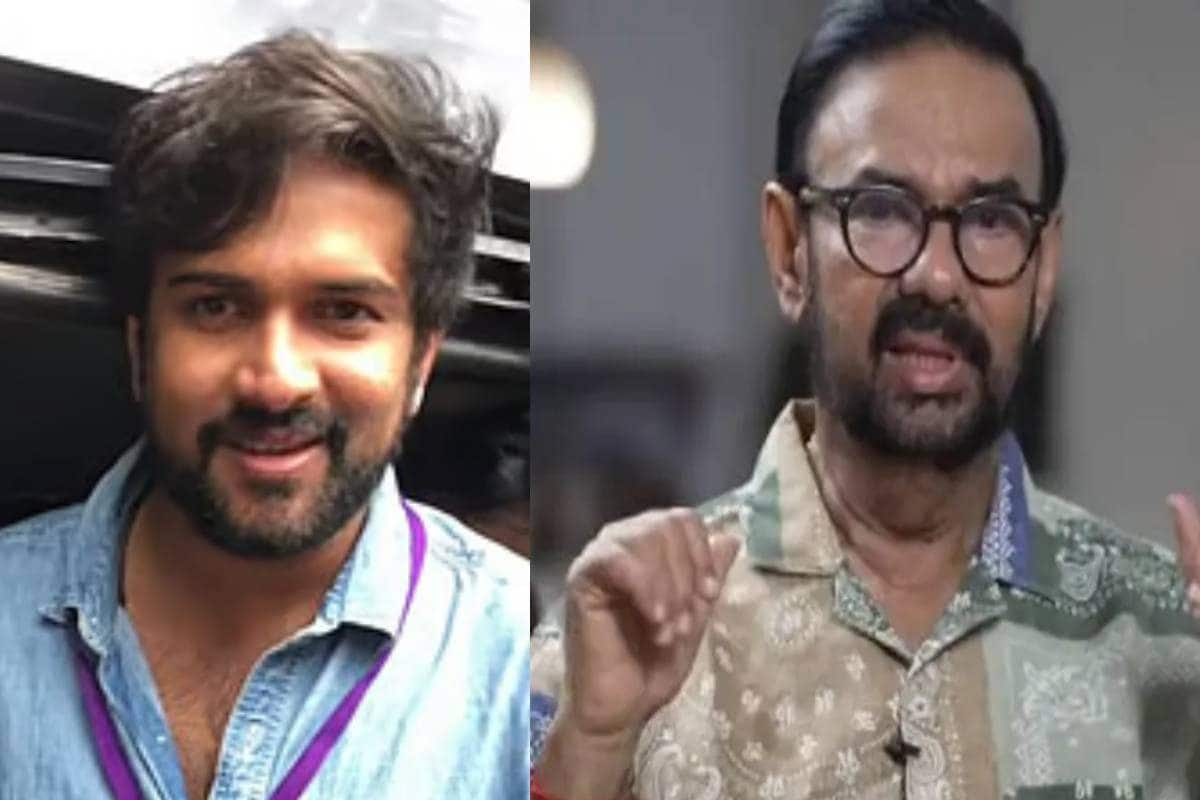 മണിയൻപിള്ള രാജു വിൻ്റെ മകൻ നിരഞ്ജ് സഞ്ചരിച്ച വാഹനത്തിൽ കെഎസ്ആർടിസി ബസിടിച്ചു