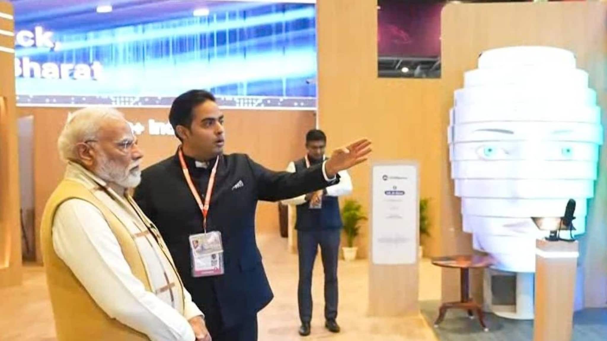 ഇന്ത്യ AI ഇംപാക്ട് സമ്മിറ്റ്: Jio എഐ പവലിയൻ സന്ദർശിച്ച് പ്രധാനമന്ത്രി നരേന്ദ്ര മോദി ഇന്ത്യ AI ഇംപാക്ട് സമ്മിറ്റ്: Jio എഐ പവലിയൻ സന്ദർശിച്ച് പ്രധാനമന്ത്രി നരേന്ദ്ര മോദി