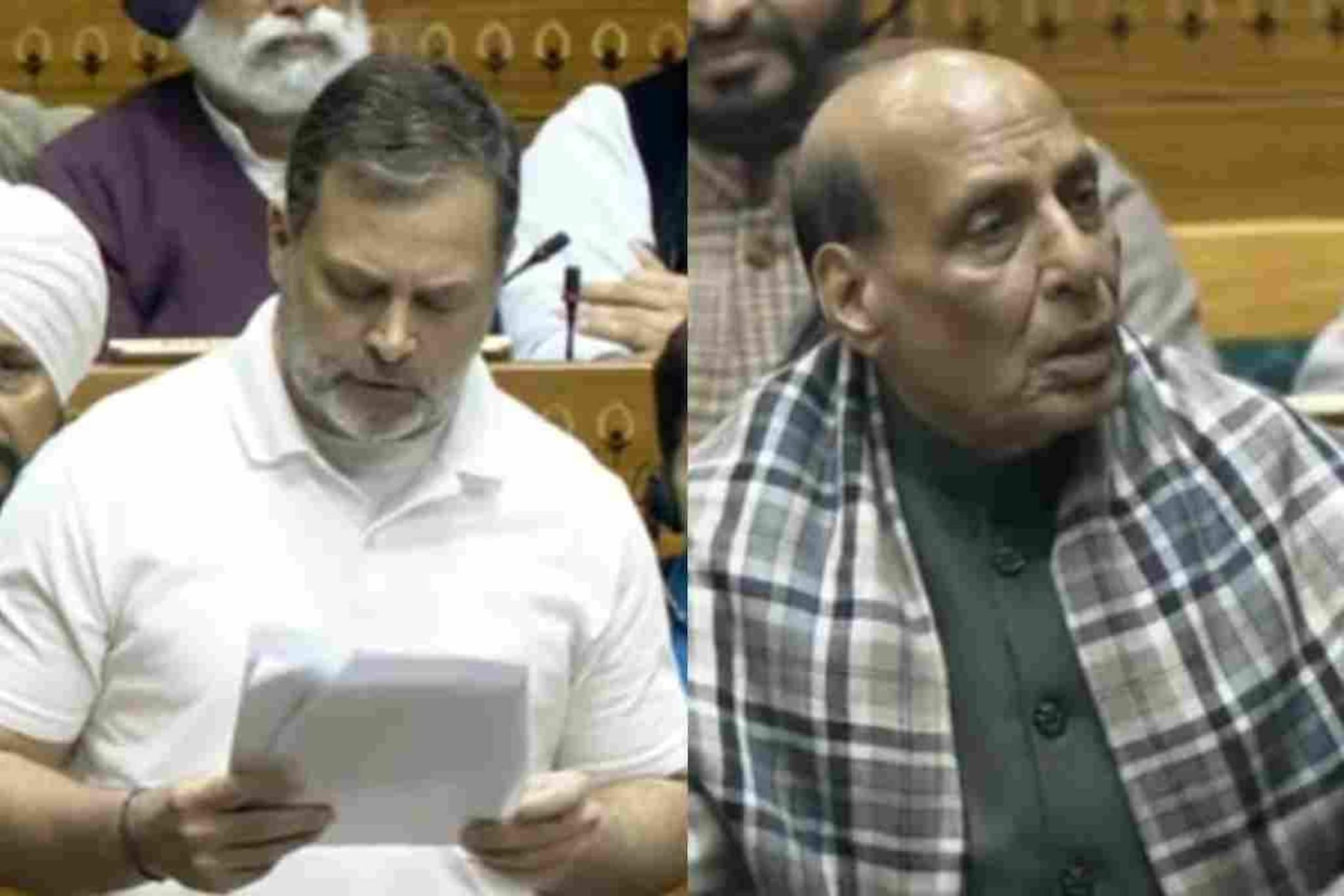 കരസേനാ മുൻമേധാവിയുടെ പ്രസിദ്ധീകരിക്കാത്ത ഓർമക്കുറിപ്പ് ലോക്സഭയിൽ വായിച്ച് രാഹുൽ ഗാന്ധി; ചോദ്യംചെയ്ത് രാജ്‌നാഥും അമിത് ഷായും; ബഹളം