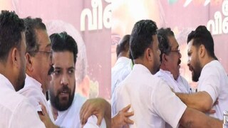 കുറ്റ്യാടിയിലെ സ്വീകരണവേദി