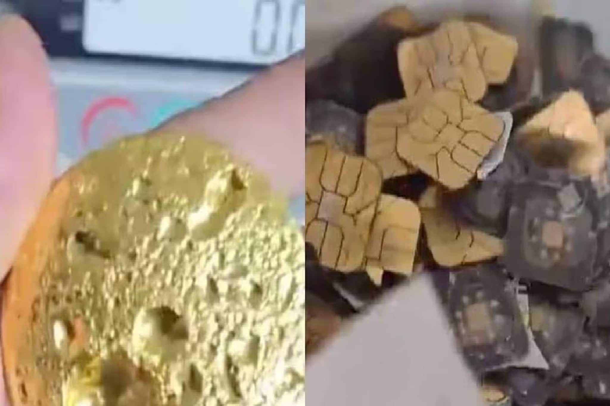 പഴയ സിം കാർഡുകളിൽ നിന്ന് വേർതിരിച്ചെടുത്തത് 27 ലക്ഷത്തിന്റെ സ്വർണം