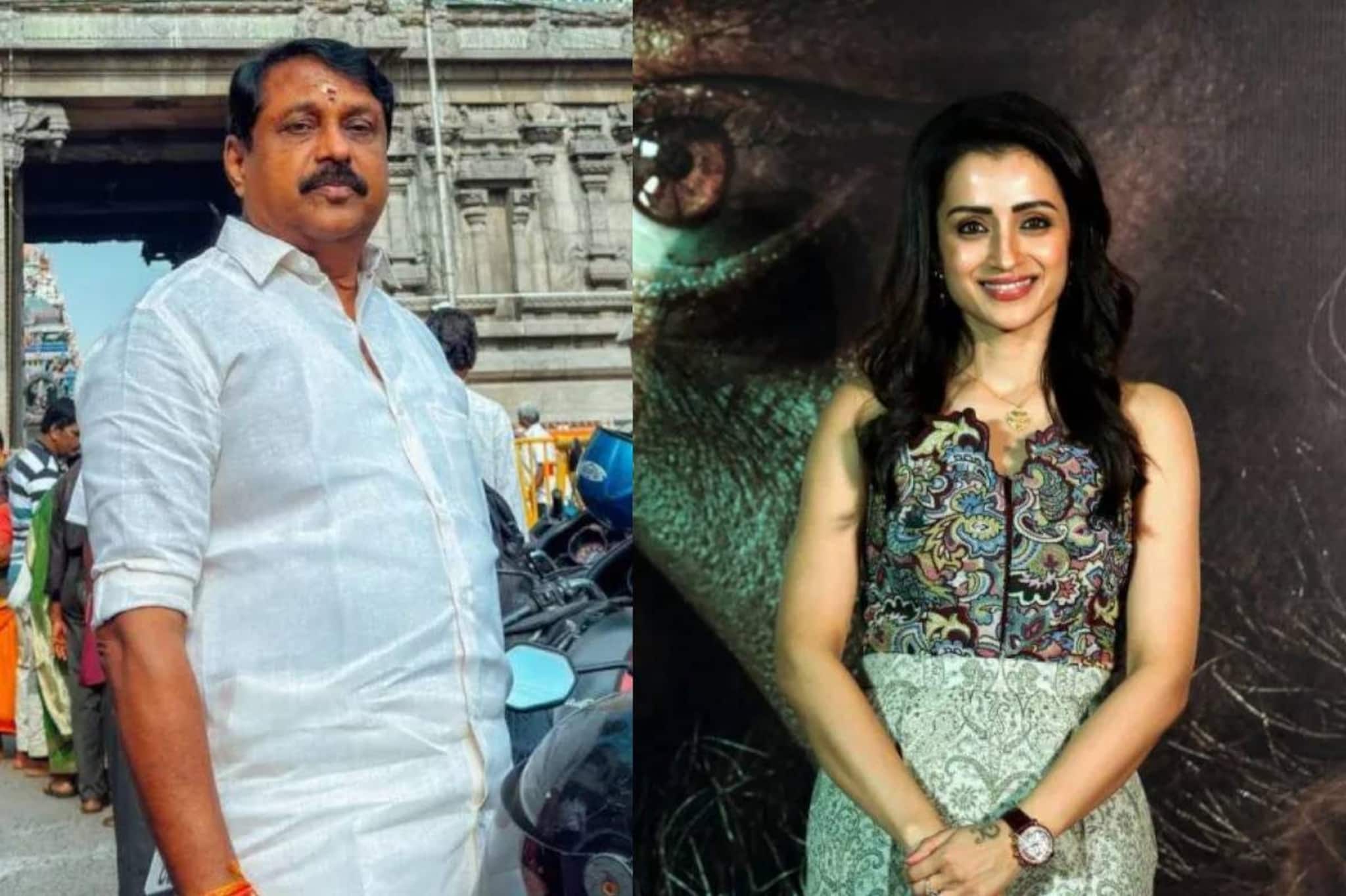 'തെറ്റുപറ്റി': തൃഷയെയും വിജയേയും ബന്ധപ്പെടുത്തിയുള്ള പരാമർശത്തിൽ തമിഴ്നാട് ബിജെപി അധ്യക്ഷൻ ഖേദം പ്രകടിപ്പിച്ചു 'തെറ്റുപറ്റി': തൃഷയെയും വിജയേയും ബന്ധപ്പെടുത്തിയുള്ള പരാമർശത്തിൽ തമിഴ്നാട് ബിജെപി അധ്യക്ഷൻ ഖേദം പ്രകടിപ്പിച്ചു