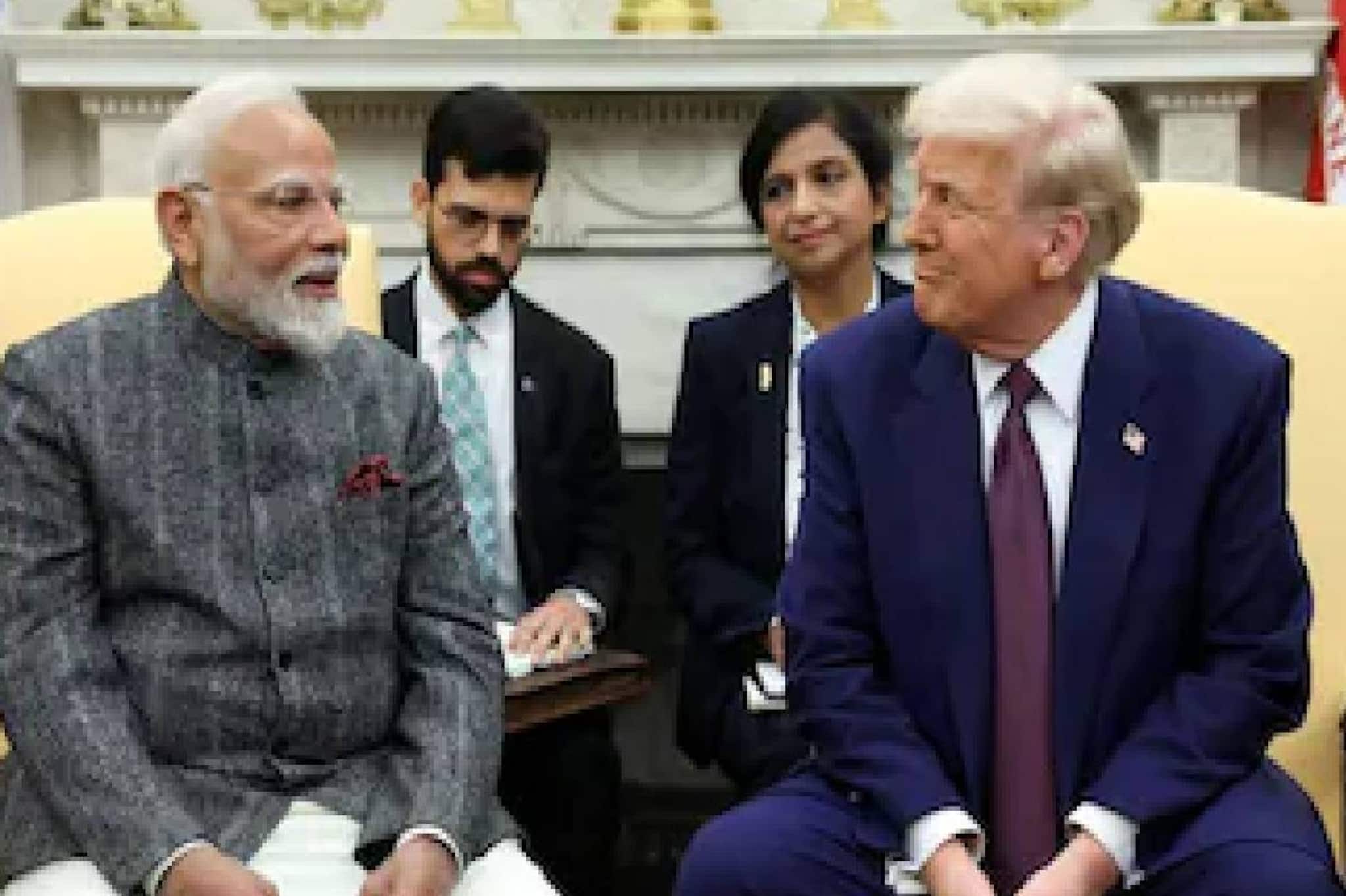 ഇന്ത്യൻ ഉൽപ്പന്നങ്ങൾക്ക് യുഎസിൽ 18% നികുതി; വ്യാപാര കരാറിൽ ധാരണയുമായി മോദിയും ട്രംപും