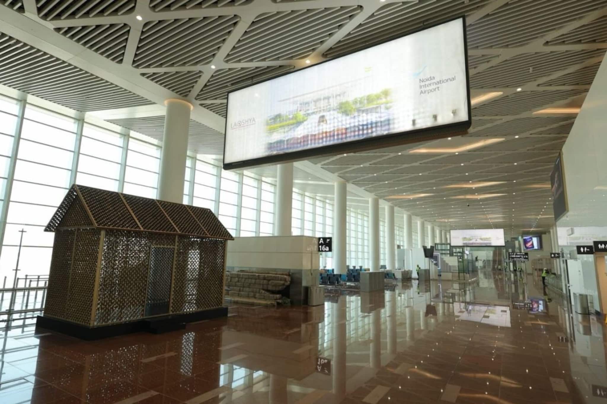 10 മിനിറ്റിൽ ചെക്ക്-ഇൻ; ലോകോത്തര സൗകര്യങ്ങളുമായി നോയിഡ അന്താരാഷ്ട്ര വിമാനത്താവളം 10 മിനിറ്റിൽ ചെക്ക്-ഇൻ; ലോകോത്തര സൗകര്യങ്ങളുമായി നോയിഡ അന്താരാഷ്ട്ര വിമാനത്താവളം