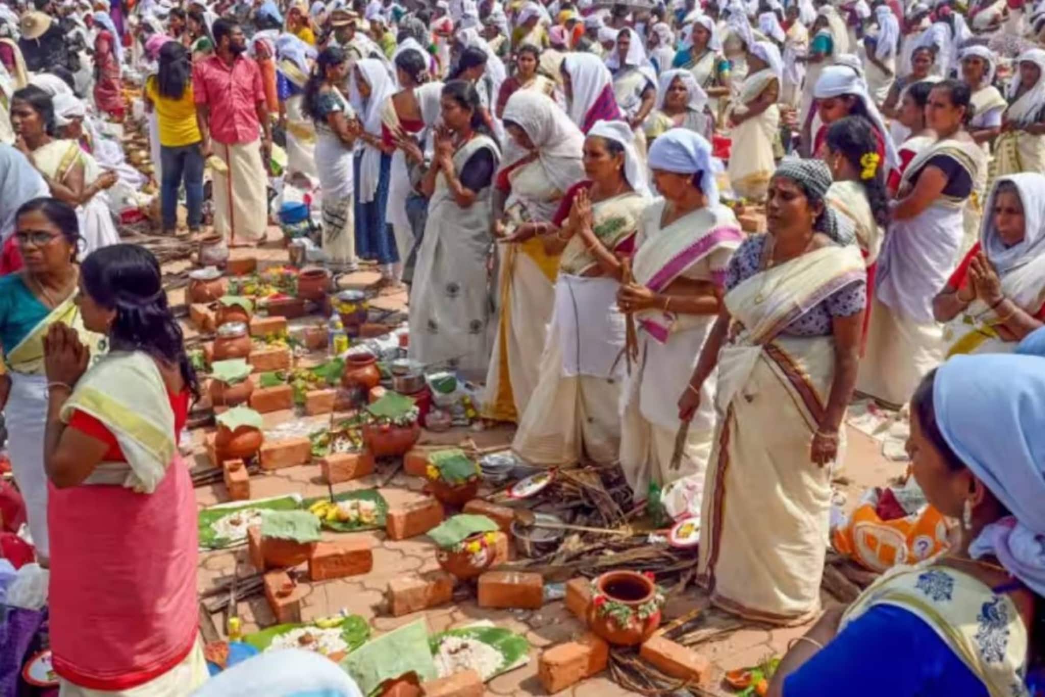 ആറ്റുകാലമ്മയ്ക്ക് ഭക്തലക്ഷങ്ങളുടെ പൊങ്കാല