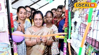 ഹോം ലൈബ്രറി ഉദ്ഘാടനം ചെയ്യുന്നു