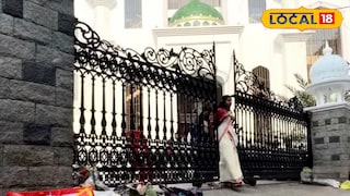 മണക്കാട് വലിയ പള്ളിക്ക് മുമ്പിൽ നിന്നുള്ള ദൃശ്യം