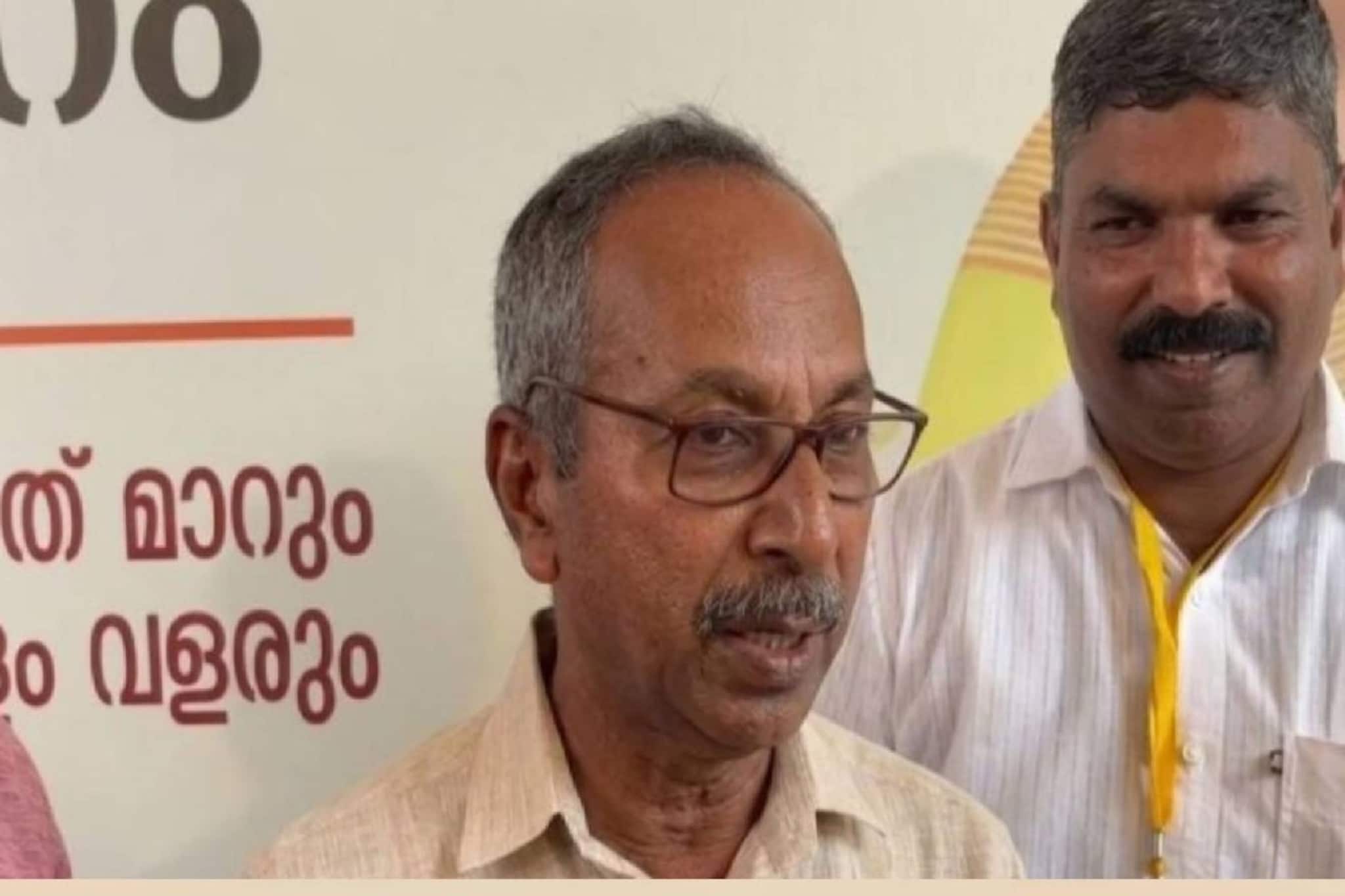 കെപിസിസി പ്രസിഡന്റ് സണ്ണി ജോസഫിന്റെ സഹോദരൻ ബിജെപി വേദിയിൽ; പാർട്ടിയിൽ ചേരുന്ന കാര്യം ആലോചനയിലെന്ന് വി.ജെ. ഷാജി