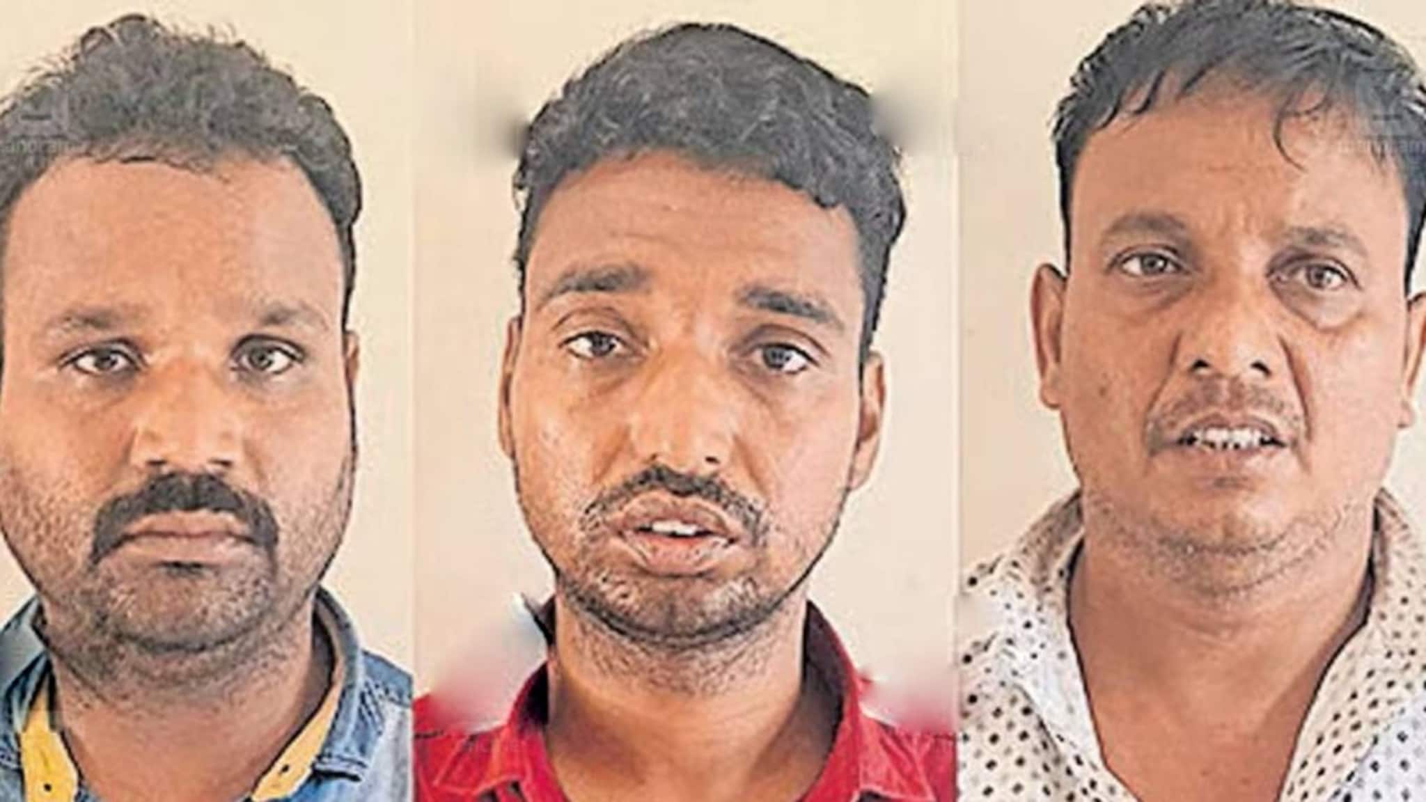 ട്രെയിൻ യാത്രയ്ക്കിടെ യുവാവിന് ബിസ്‌കറ്റ് നൽകി സ്വർണവും ലാപ്ടോപ്പും ഉൾപ്പെടെ 2 ലക്ഷം കവർന്ന മൂന്നംഗ സംഘം പിടിയിൽ