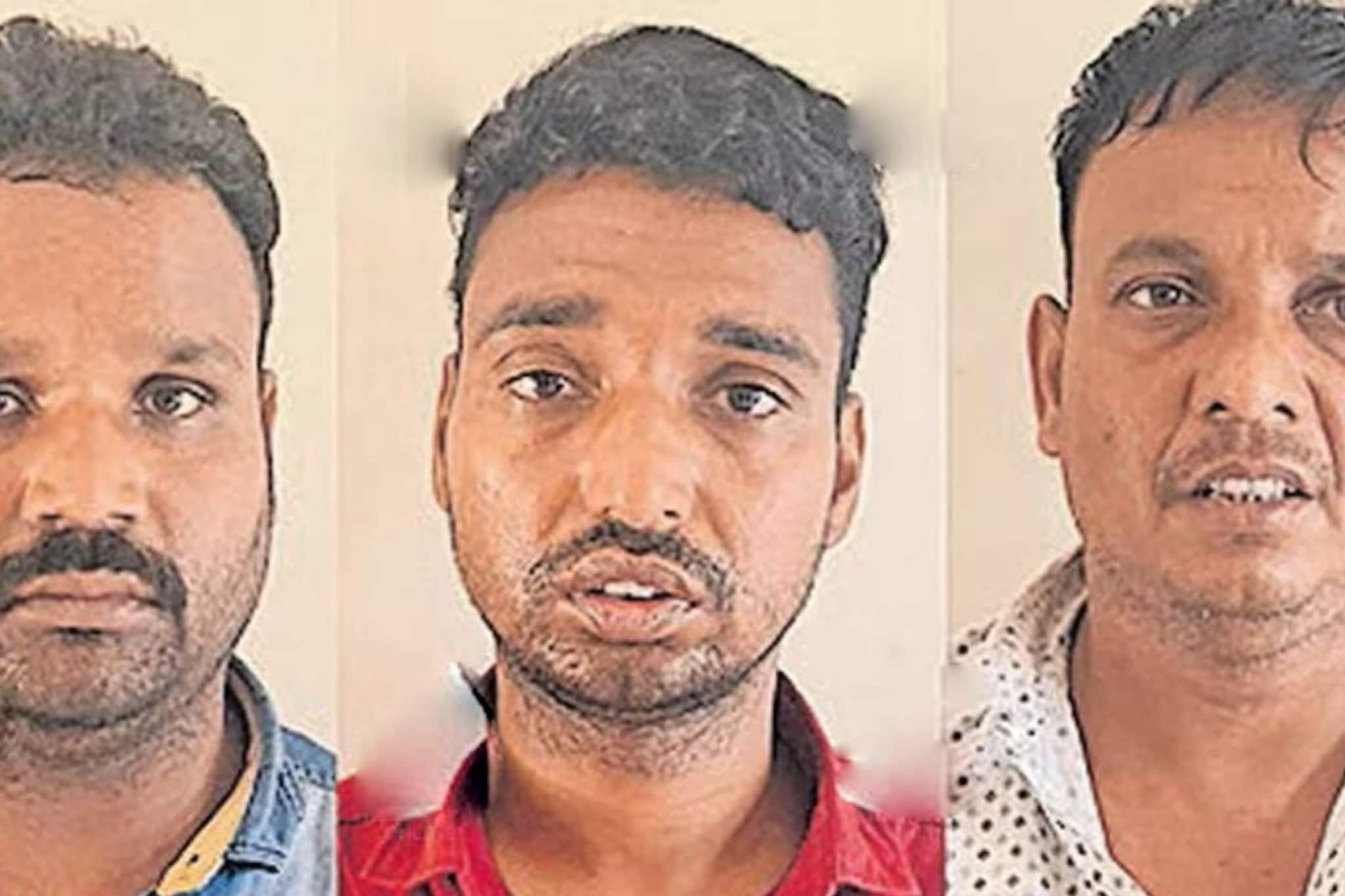 ട്രെയിൻ യാത്രയ്ക്കിടെ യുവാവിന് ബിസ്‌കറ്റ് നൽകി സ്വർണവും ലാപ്ടോപ്പും ഉൾപ്പെടെ 2 ലക്ഷം കവർന്ന മൂന്നംഗ സംഘം പിടിയിൽ