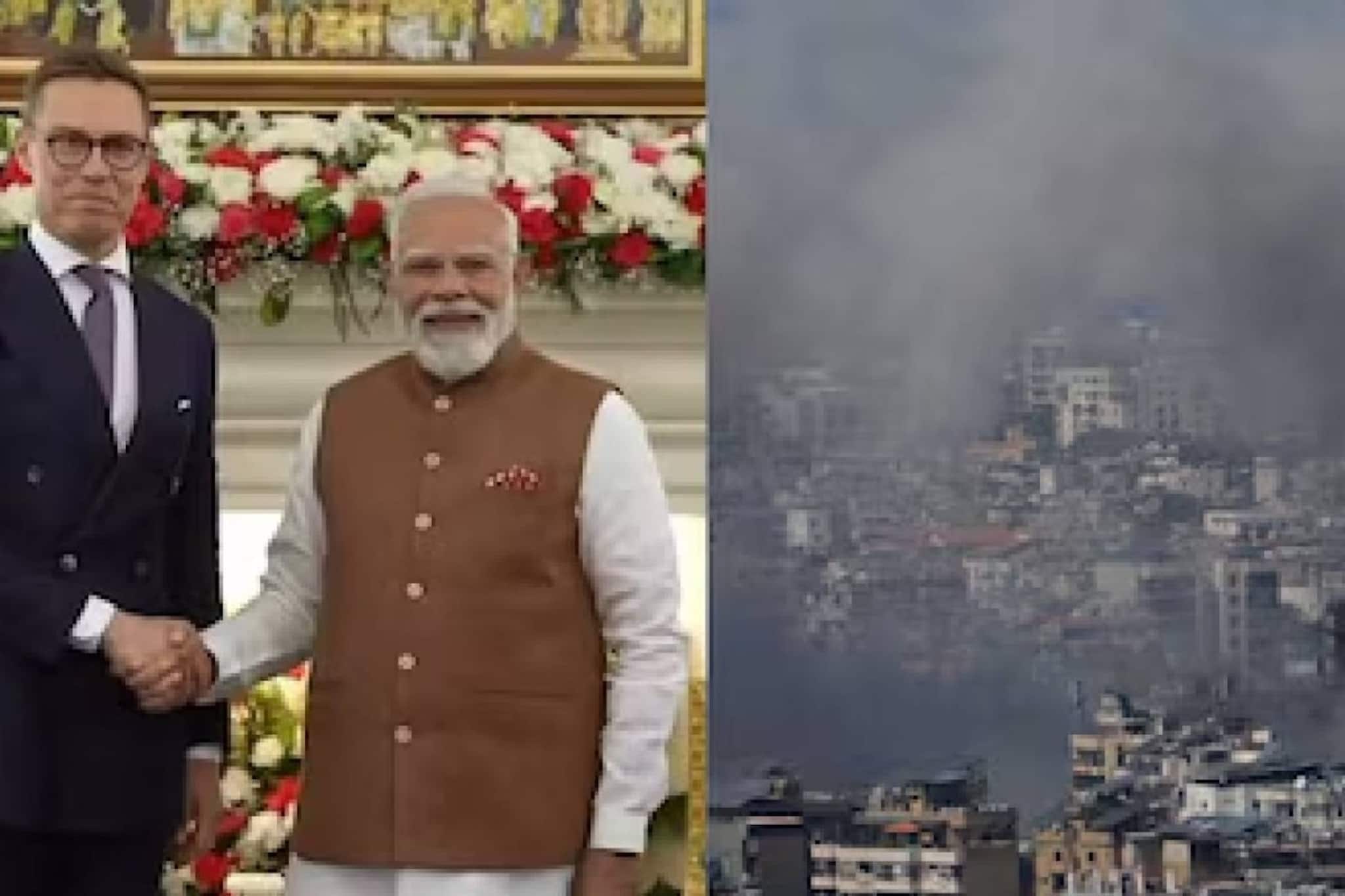 പശ്ചിമേഷ്യൻ യുദ്ധം: സമാധാന ചർച്ചകൾക്ക് ഇന്ത്യ മധ്യസ്ഥത വഹിക്കണമെന്ന് ഫിൻലൻഡ് പശ്ചിമേഷ്യൻ യുദ്ധം: സമാധാന ചർച്ചകൾക്ക് ഇന്ത്യ മധ്യസ്ഥത വഹിക്കണമെന്ന് ഫിൻലൻഡ്