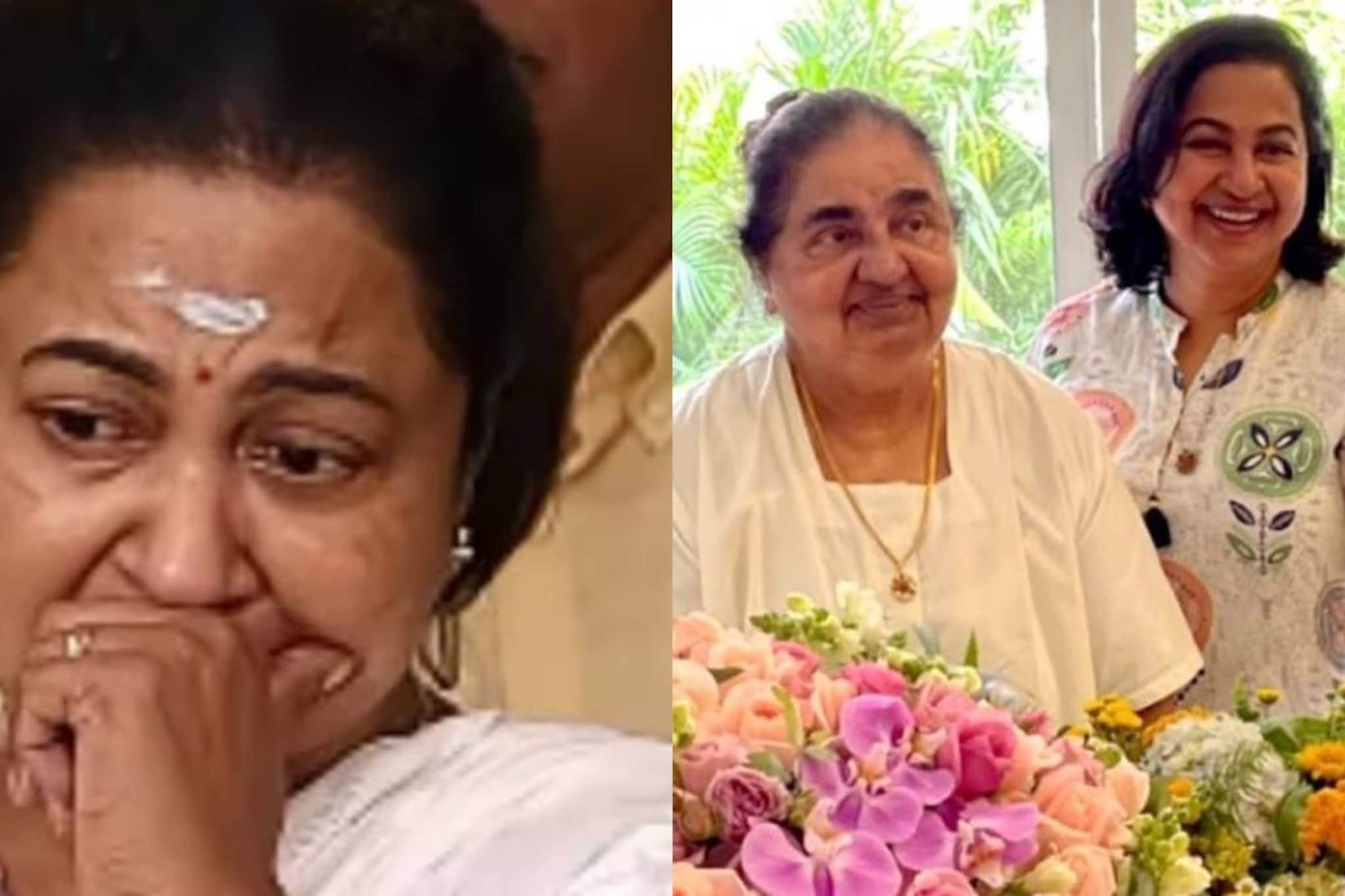 അമ്മയുടെ അവസാന നിമിഷം കോമഡി രംഗം ഷൂട്ട് ചെയ്യേണ്ടിവന്നതിനെ കുറിച്ച് രാധിക ശരത്കുമാർ