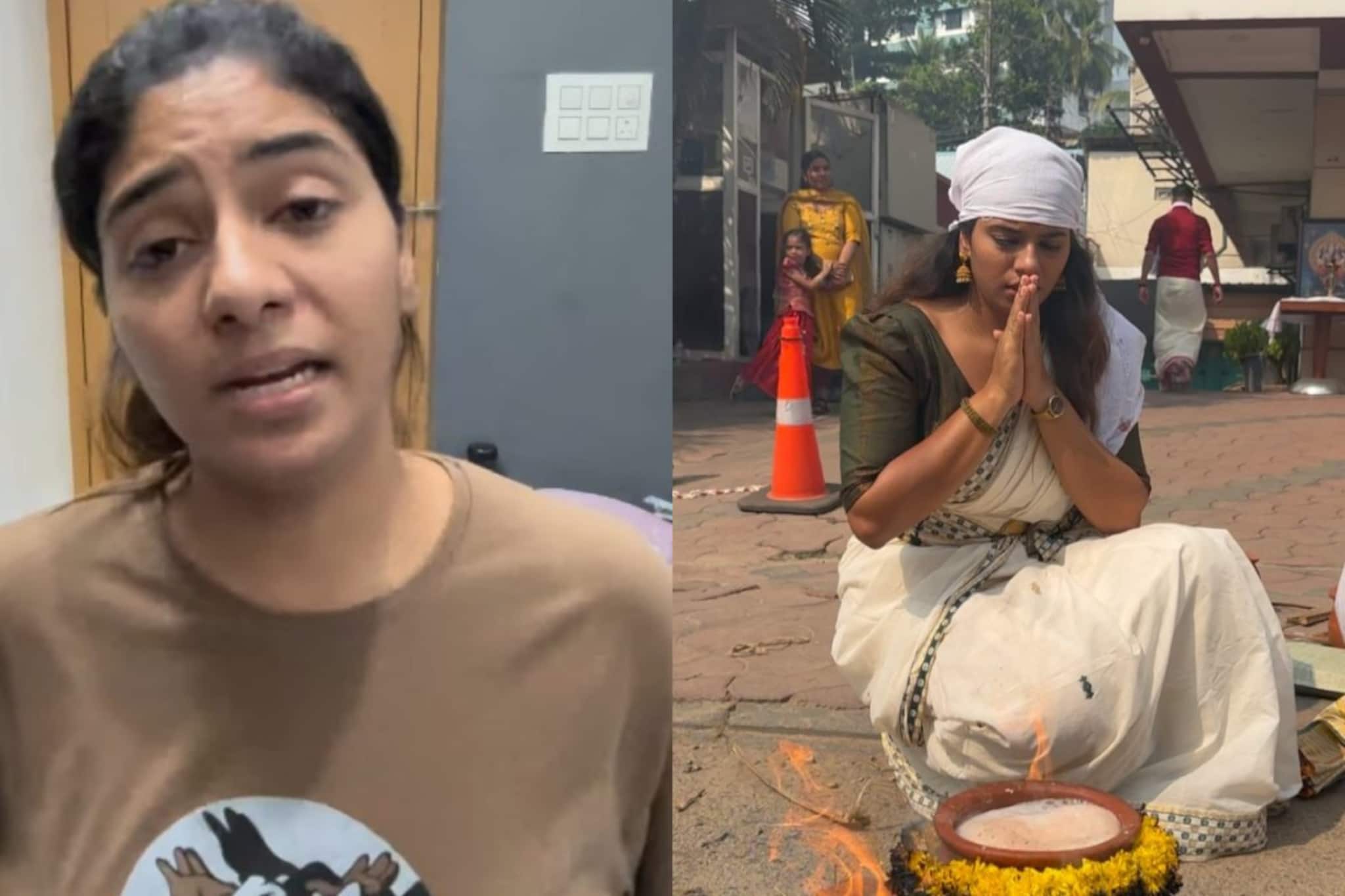 റെനീഷാ റഹ്മാൻ ആറ്റുകാൽ പൊങ്കാലയിട്ടാൽ ആർക്കാണ് പ്രശ്നം? കൃത്യസമയത്ത് മറുപടി നൽകി താരം