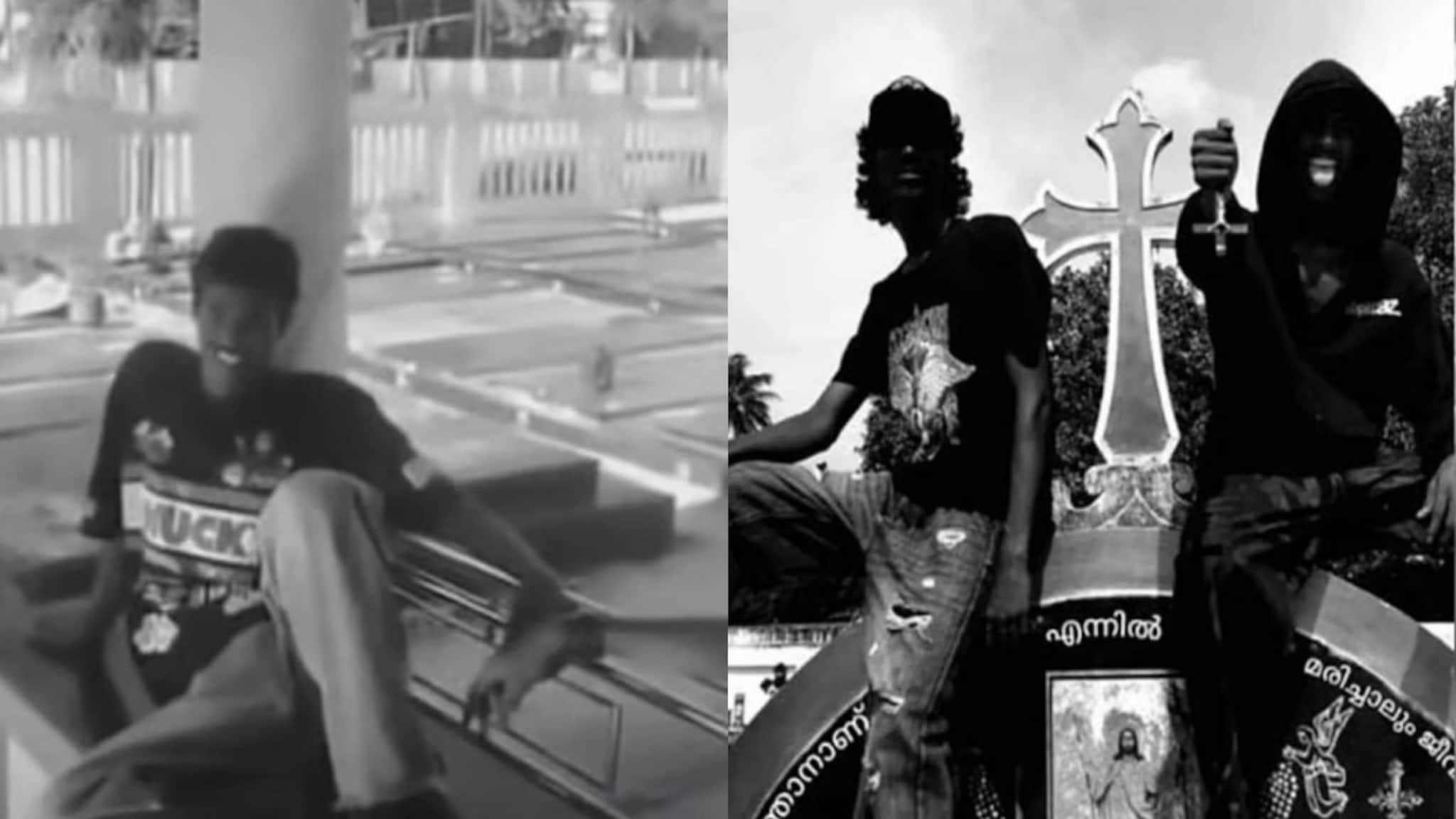 ലഹരിയിൽ പള്ളി സെമിത്തേരിയിൽ അതിക്രമിച്ചു കയറി റീൽസ് ചിത്രീകരിച്ച 3 പേർ അറസ്റ്റിൽ