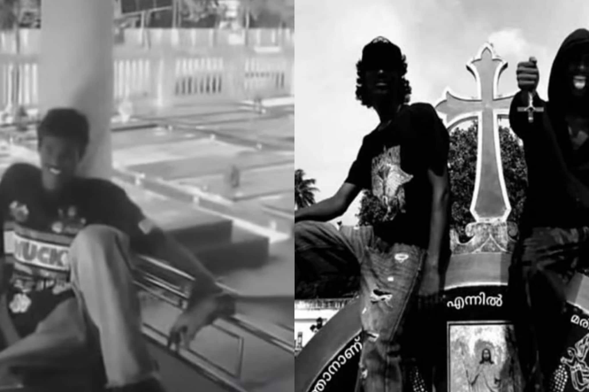 ലഹരിയിൽ പള്ളി സെമിത്തേരിയിൽ അതിക്രമിച്ചു കയറി റീൽസ് ചിത്രീകരിച്ച 3 പേർ അറസ്റ്റിൽ