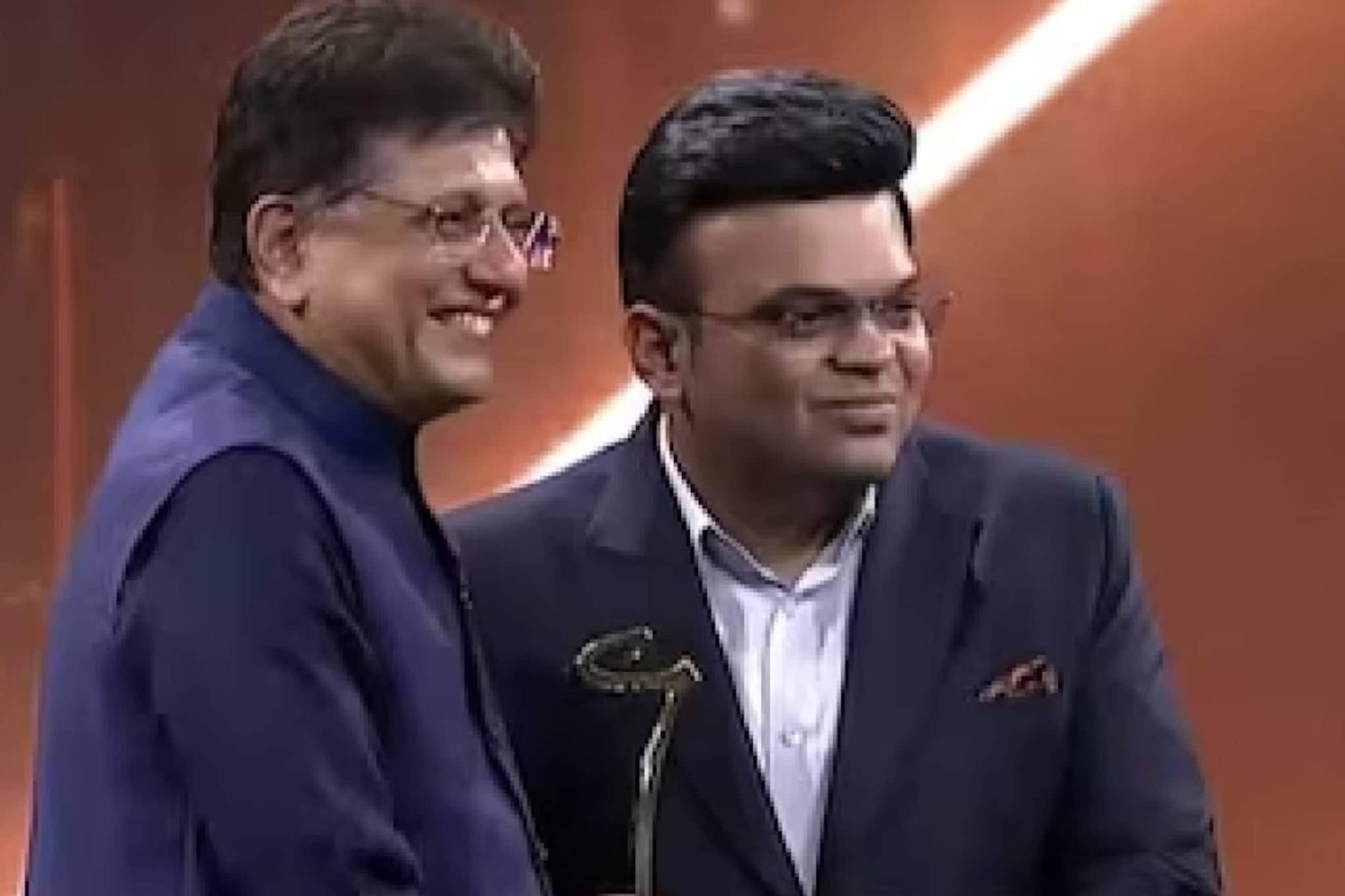 കായികരംഗത്തെ മികച്ച സംഭാവനയ്ക്കുള്ള CNBC-TV18 അവാർഡ് ജയ് ഷായ്ക്ക്