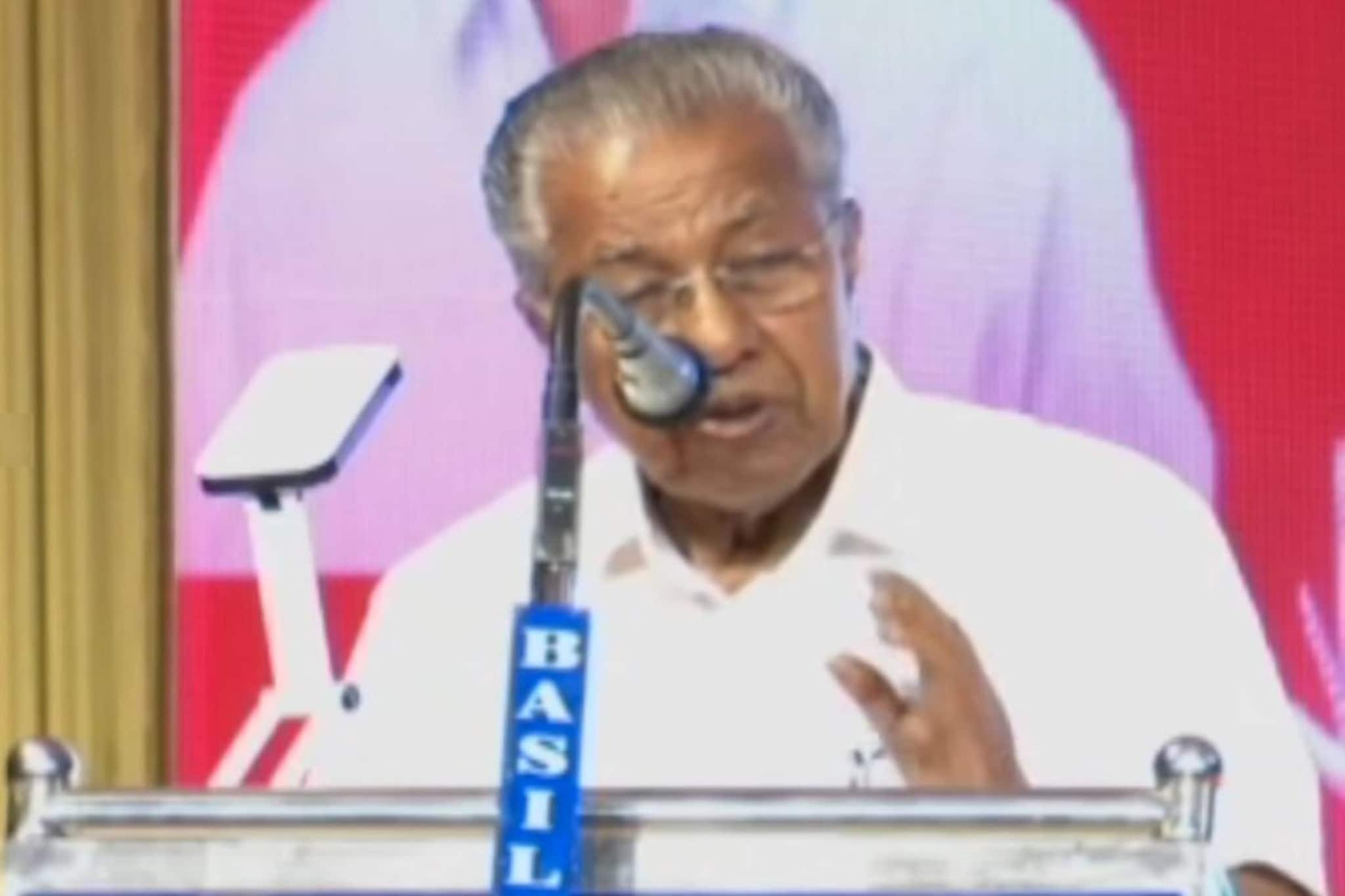 പ്രസംഗത്തിന് അത്ര കൈയടിയും ആർപ്പുവിളിയും വേണ്ട! കൂടുതൽ ഒച്ചവെച്ചാൽ പ്രസംഗം നിർത്തുമെന്ന് മുഖ്യമന്ത്രി