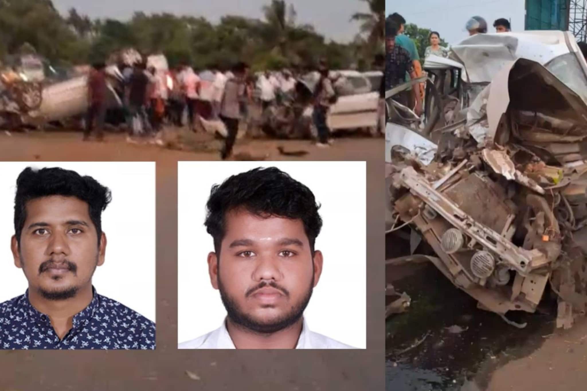 കോയമ്പത്തൂരിൽ കാറുകൾ കൂട്ടിയിടിച്ച് രണ്ട് മലയാളികൾ ഉൾപ്പെടെ മൂന്ന് പേർ മരിച്ചു കോയമ്പത്തൂരിൽ കാറുകൾ കൂട്ടിയിടിച്ച് രണ്ട് മലയാളികൾ ഉൾപ്പെടെ മൂന്ന് പേർ മരിച്ചു