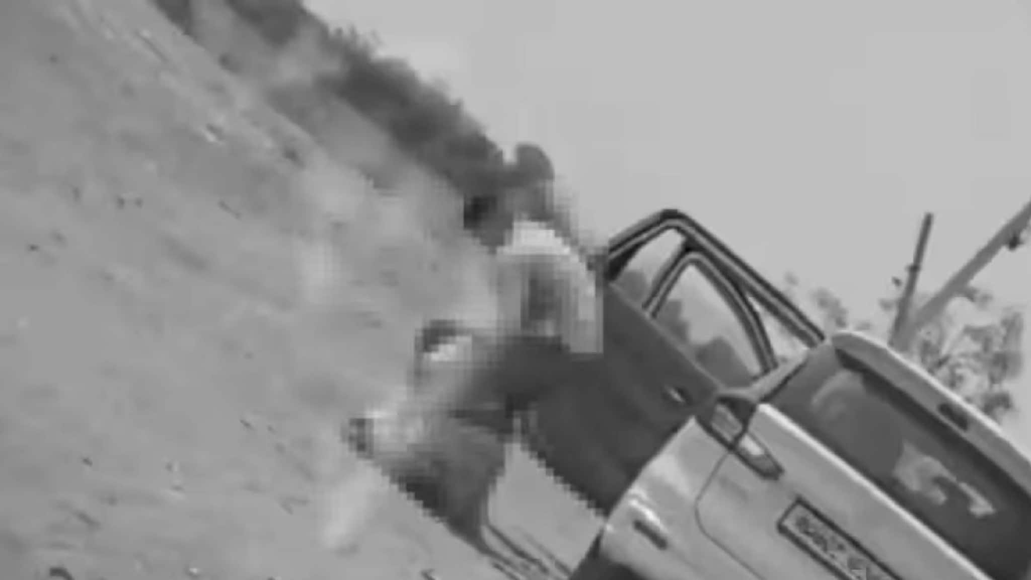 അവിഹിതമെന്ന് സംശയം; ഭർത്താവ് കാമറയ്ക്കു മുന്നിൽ ഭാര്യയുടെ കഴുത്തറുത്ത ശേഷം എസ്‌യുവി ഓടിച്ചുകയറ്റി കൊലപ്പെടുത്തി 