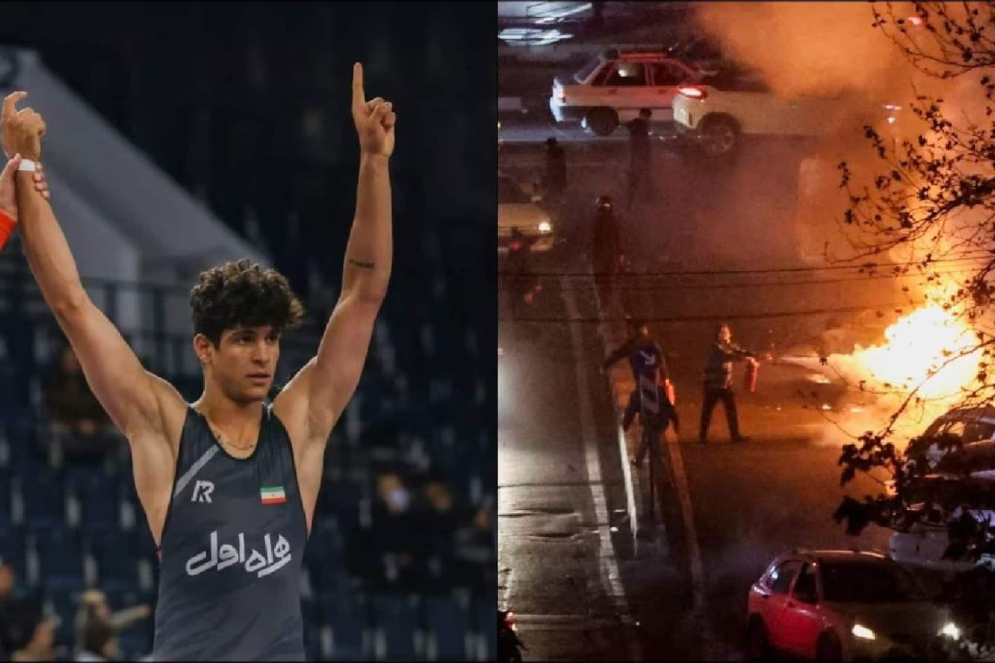 ജനുവരിയിലെ പ്രതിഷേധത്തിന് ഇറാനിൽ ആദ്യത്തെ പരസ്യ തൂക്കിക്കൊല്ലൽ: 19കാരനായ ഗുസ്തി താരമടക്കം മൂന്ന് പേരെ വധിച്ചു