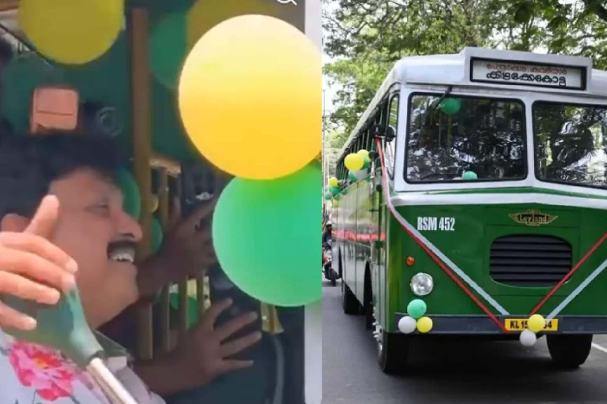 'എന്റെ പ്രധാന ജോലി ഇതായിരുന്നു', ഗൃഹാതുരമായ ഓർമകളോടെ വിന്റേജ് ബസ് ഹോണടിച്ച് മന്ത്രി ഗണേശ് കുമാര്‍