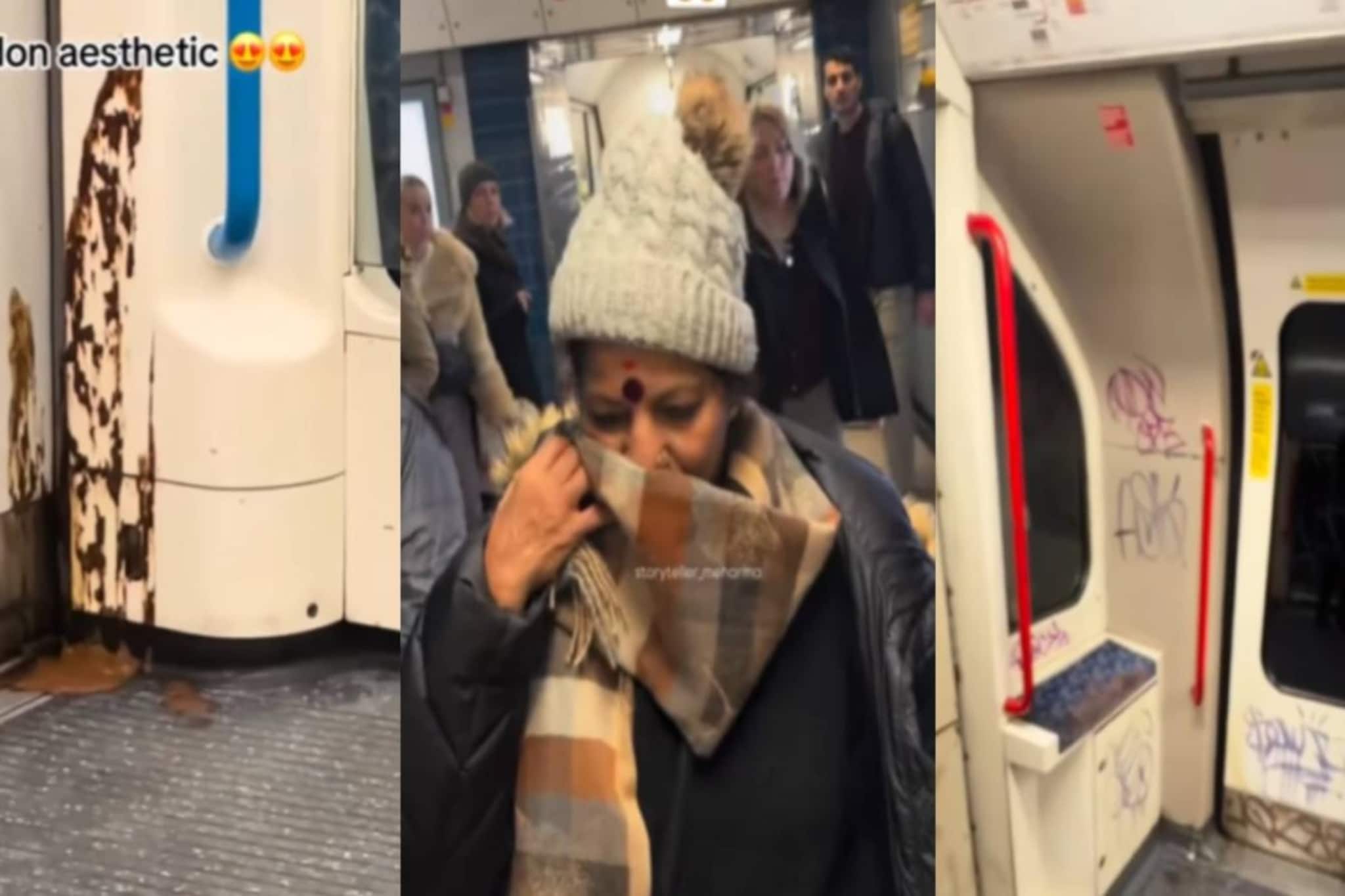 എന്തൊരു നാറ്റം! വൃത്തിയില്ലാത്ത ലണ്ടൻ മെട്രോയെ വിമർശിച്ച് ഇന്ത്യൻ യുവതി